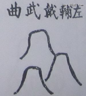 撼龙经之左辅星图解