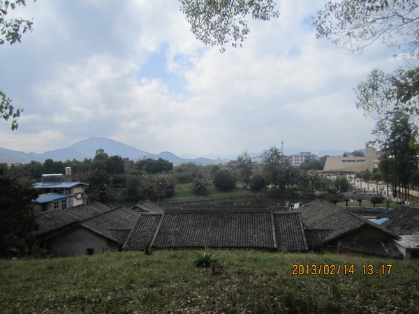 叶剑英元帅故居风水研究图解