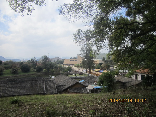 叶剑英元帅故居风水研究图解