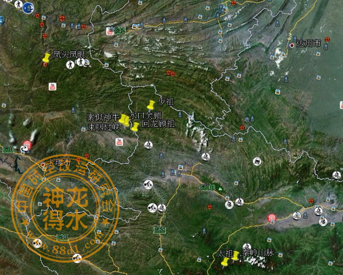 风水宝地:凤凰展翅 神龙得水
